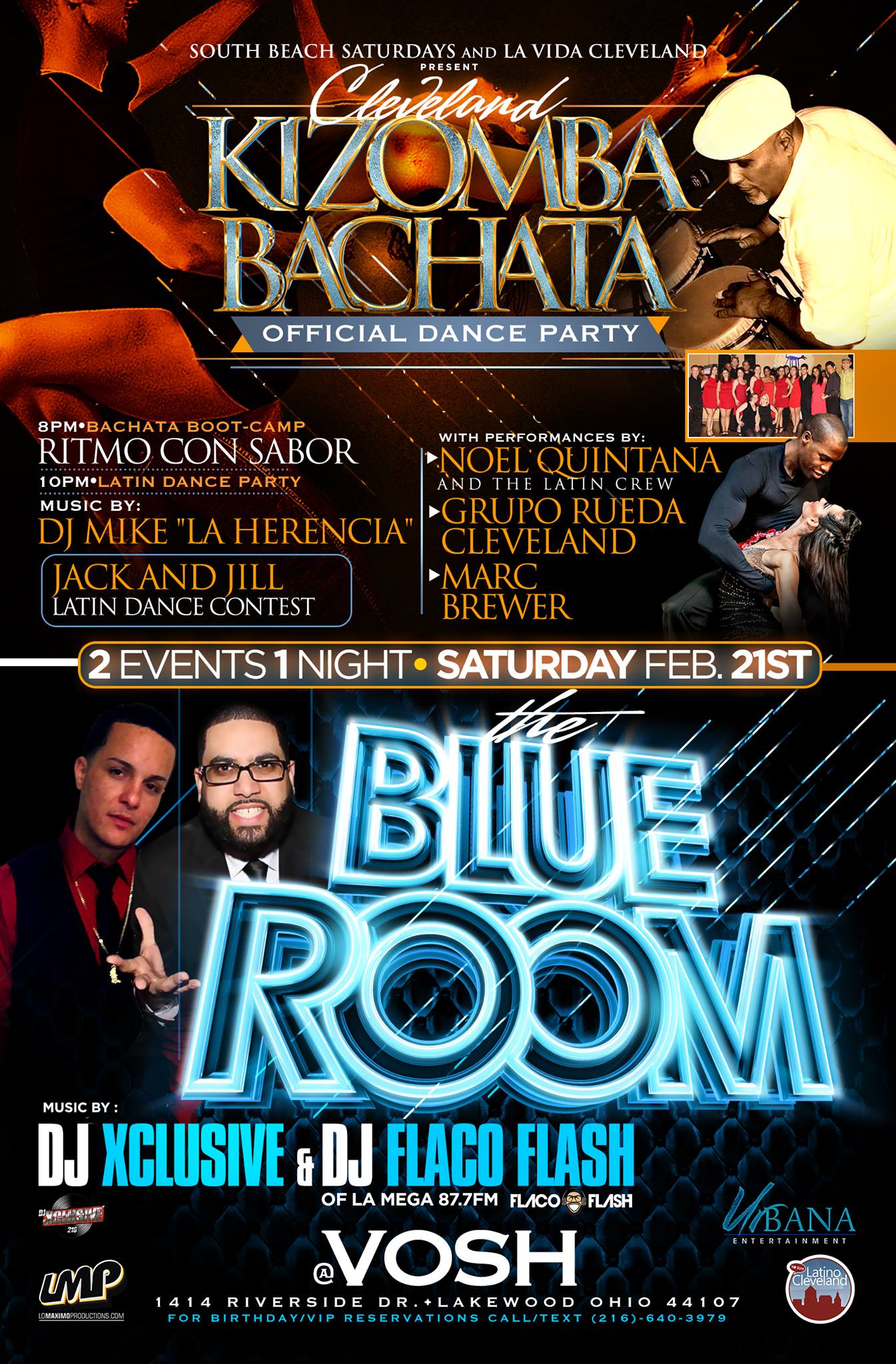 Cleveland Kizomba Bachata Weekend South Beach Party